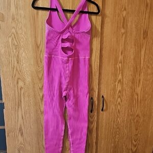 Pink Women's Jumpsuit